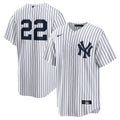 New York Yankees Ben Rice White Home Replica Jersey