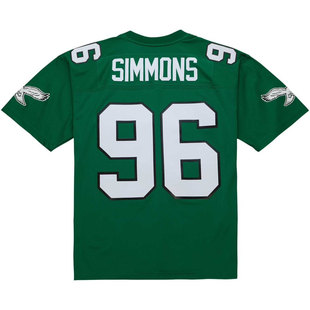 Philadelphia Eagles Clyde Simmons Kelly Green Legacy Replica Jersey
