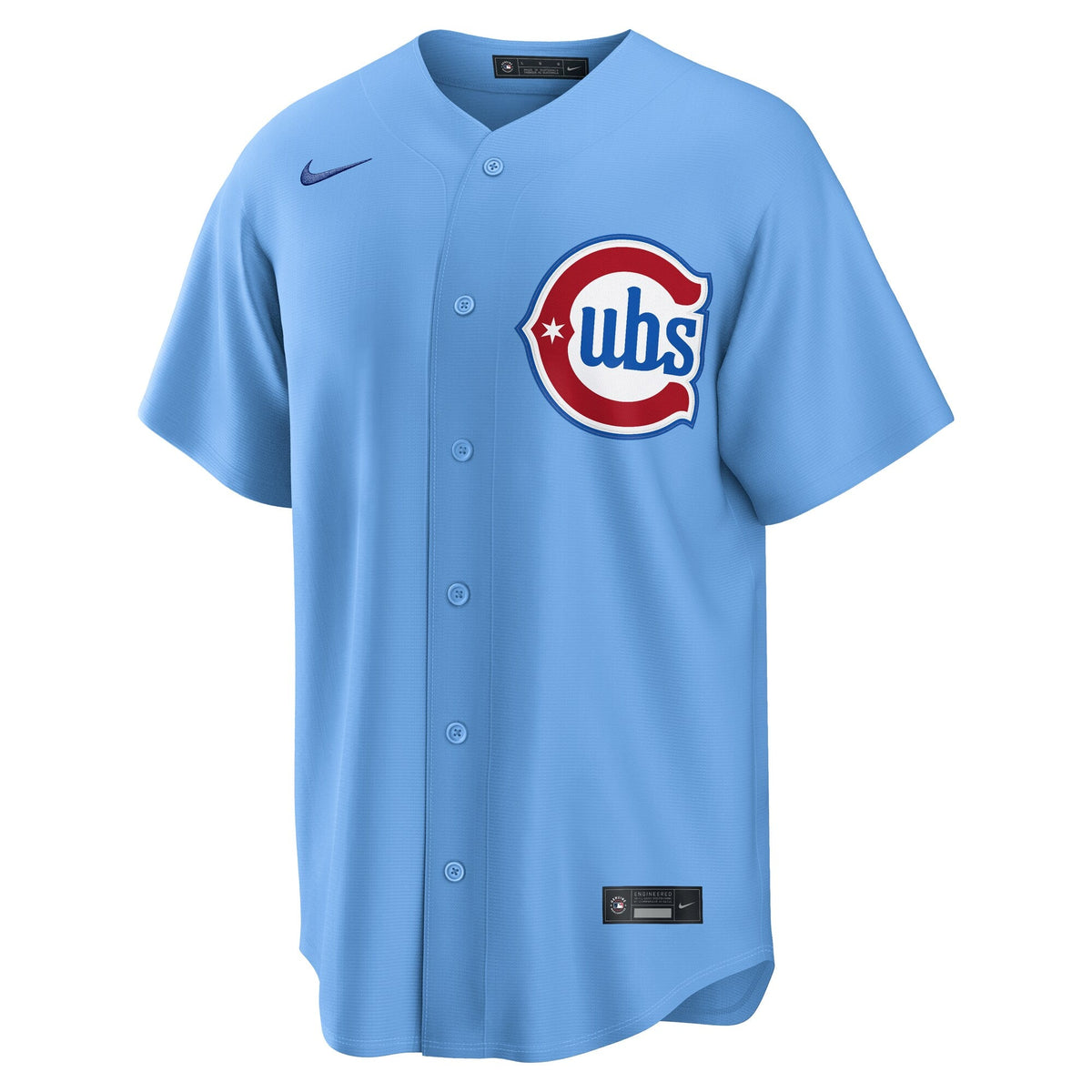 Chicago Cubs Seiya Suzuki Light Blue Alternate Replica Jersey