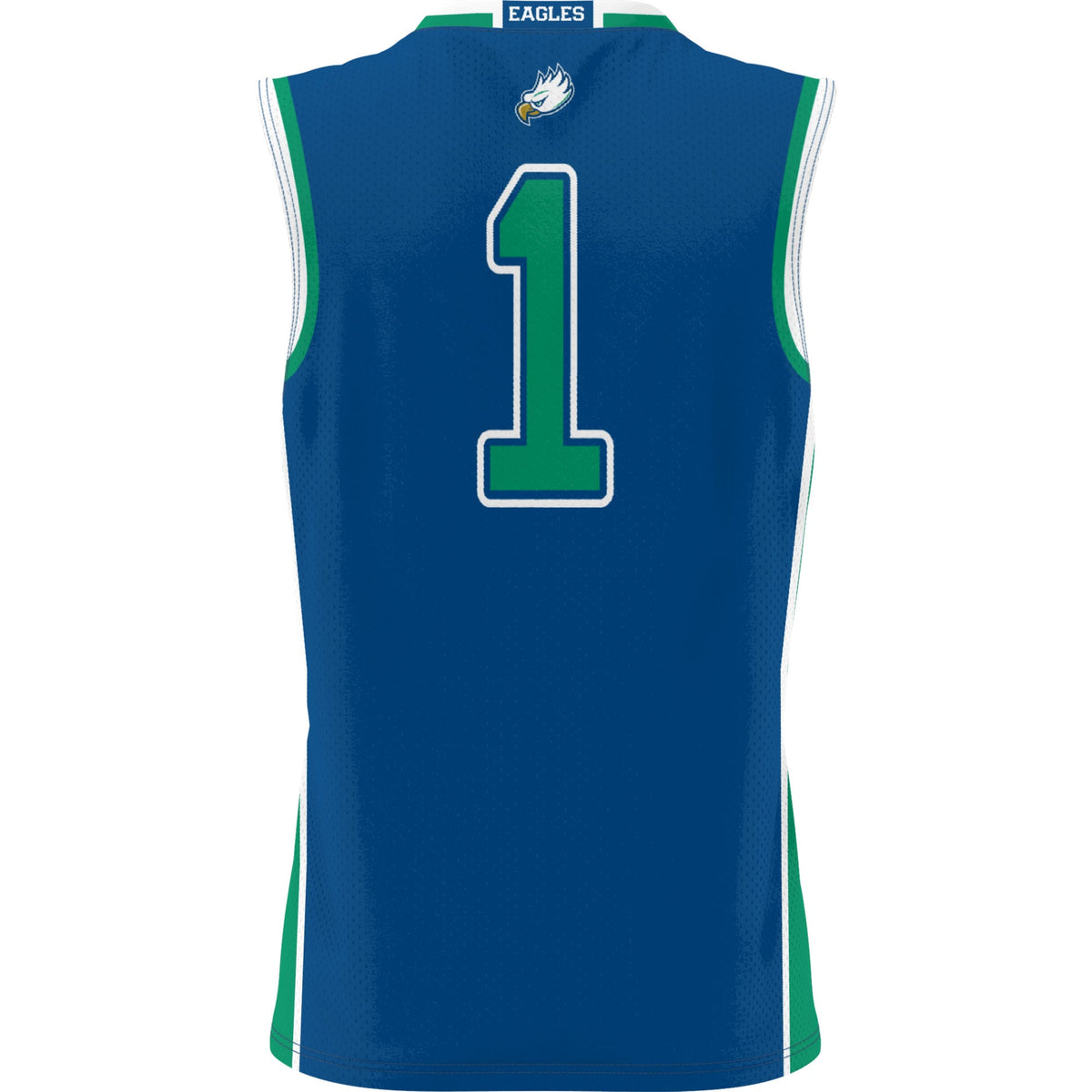 #1 Florida Gulf Coast Eagles Lightweight Basketball Jersey - Blue