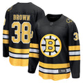 Boston Bruins Patrick Brown Black Home Breakaway Player Jersey