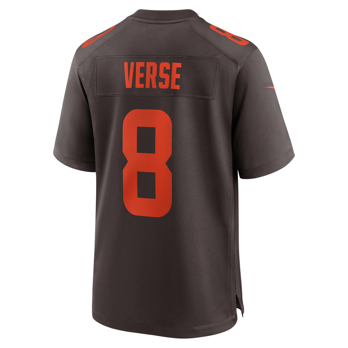 Cleveland Browns Jared Verse Brown Game Jersey