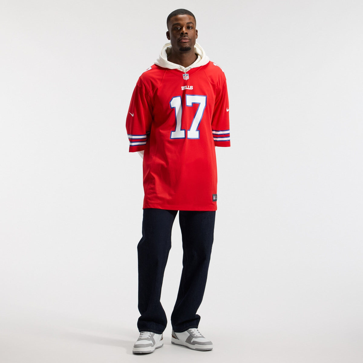 Buffalo Bills Josh Allen Red Alternate Game Jersey