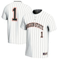#1 Oregon State Beavers Softball Fashion Jersey - White
