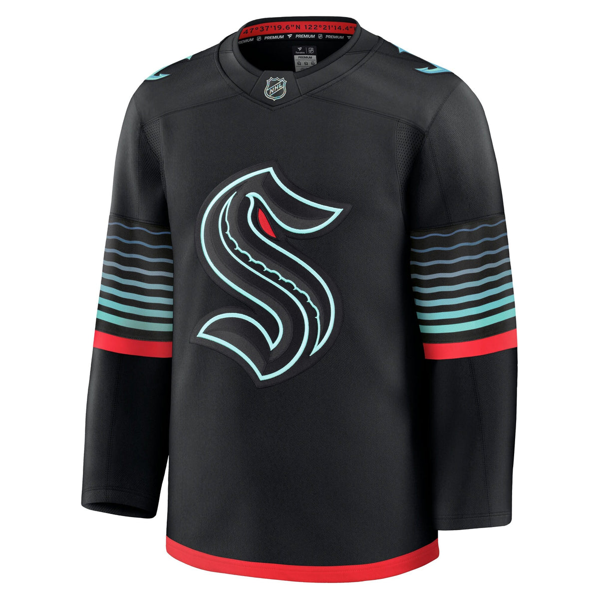 Seattle Kraken Black Alternate Premium Jersey