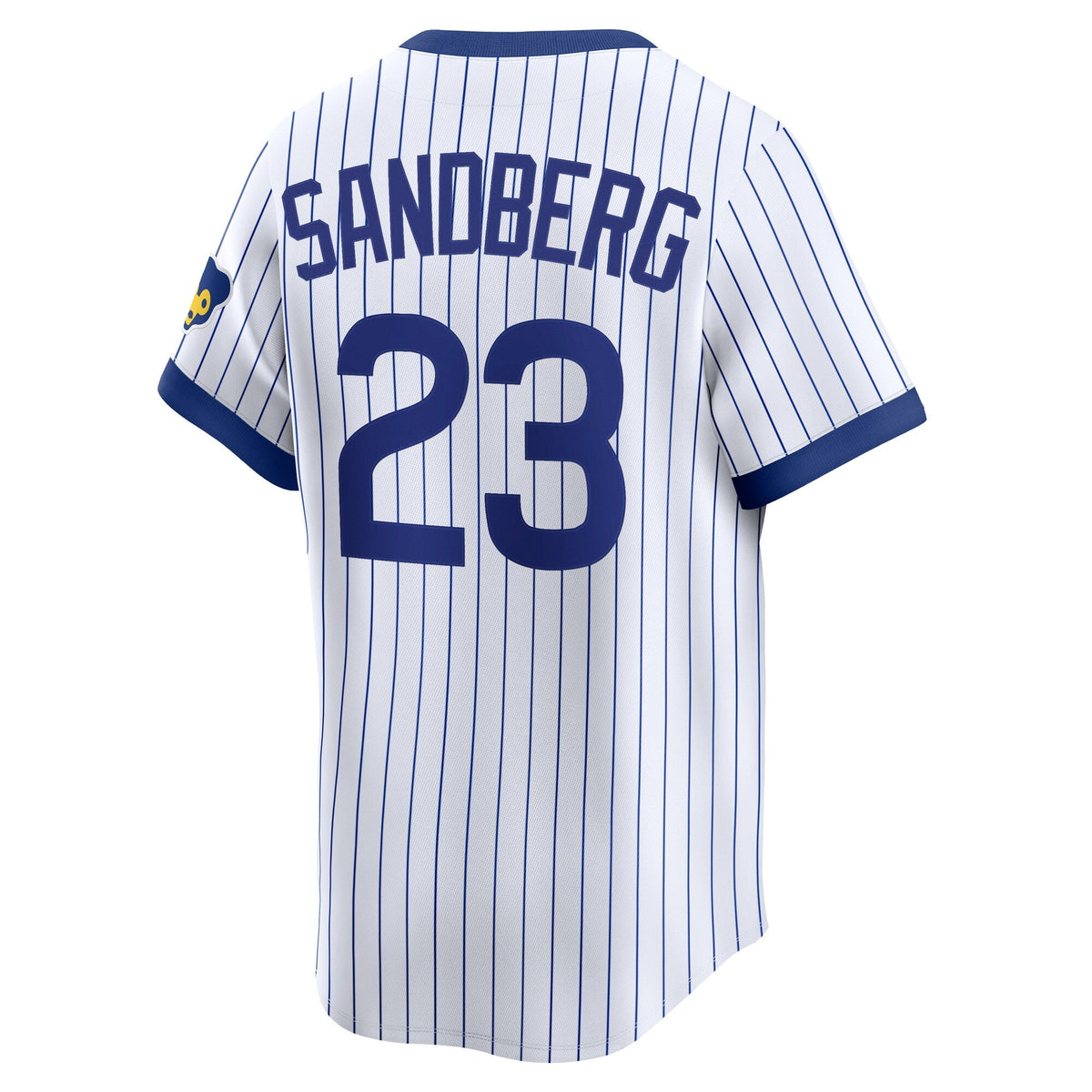 Chicago Cubs Ryne Sandberg White Throwback Cooperstown Collection Limited Jersey