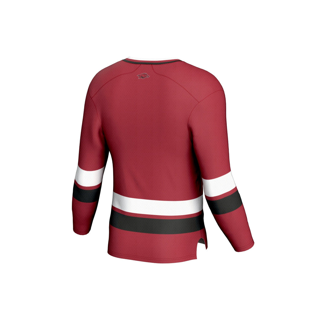 Arkansas Razorbacks Spirit Hockey Jersey - Cardinal