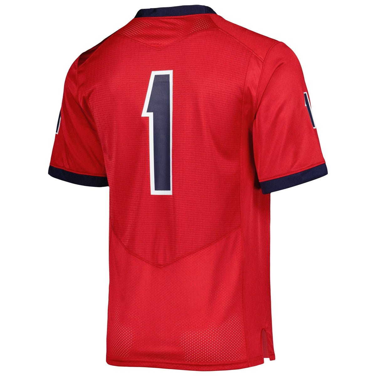 #1 Jackson State Tigers Team Wordmark Replica Football Jersey - Red