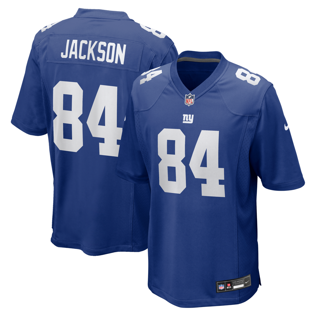 New York Giants Tyree Jackson Royal Game Jersey