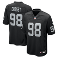 Las Vegas Raiders Maxx Crosby Black Game Jersey