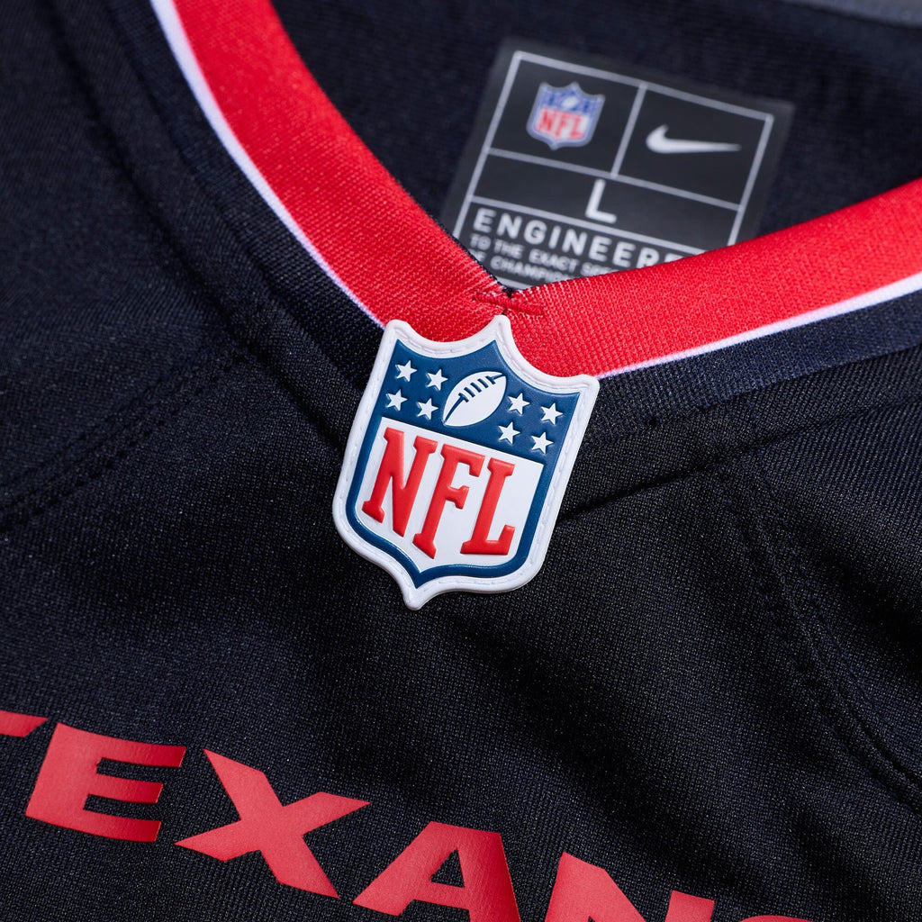 Houston Texans Number 1 Groom Navy Game Jersey