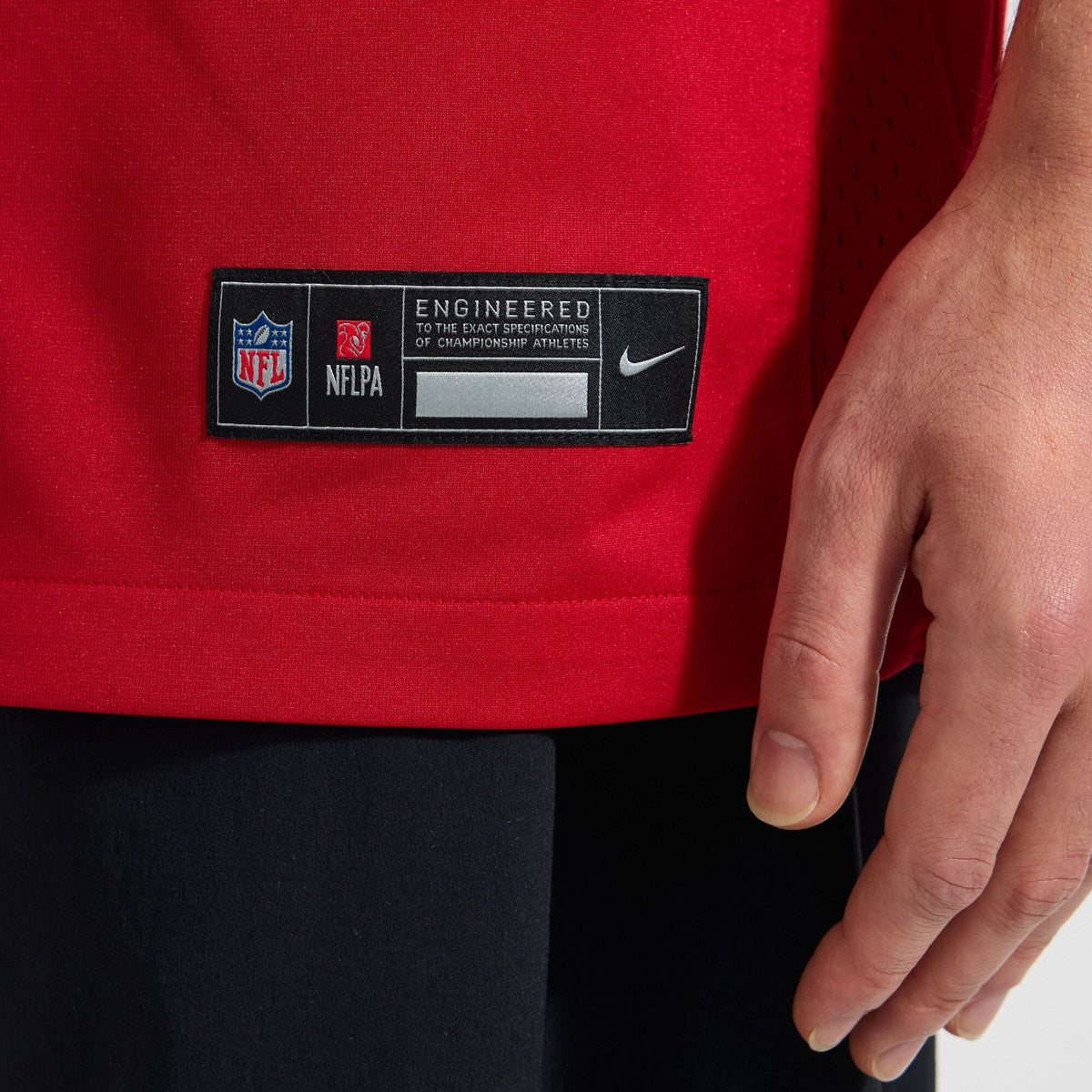 San Francisco 49ers Christian McCaffrey Scarlet Alternate Game Player Jersey