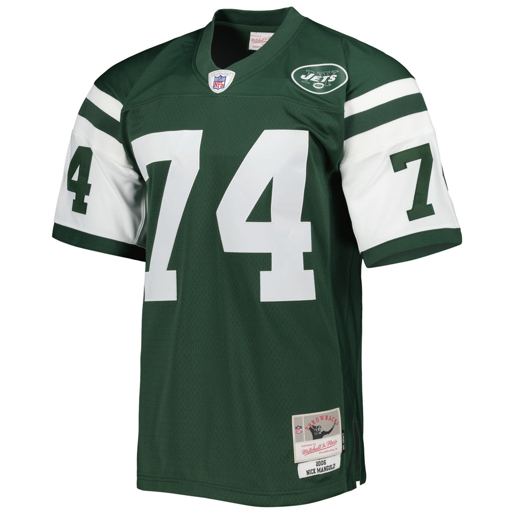New York Jets Nick Mangold Green Legacy Replica Jersey