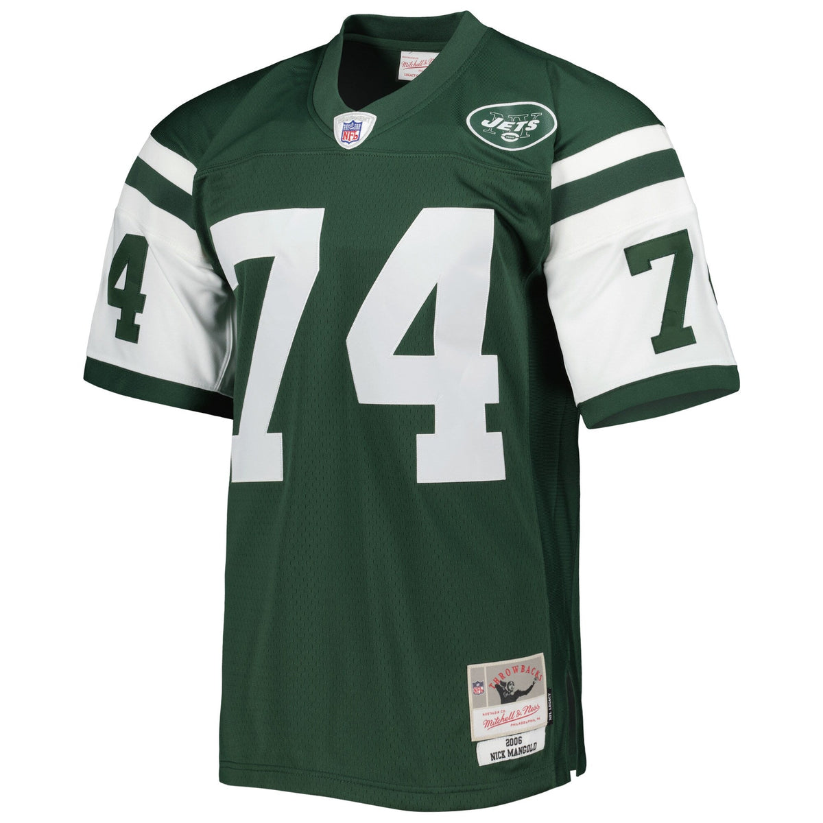 New York Jets Nick Mangold Green Legacy Replica Jersey