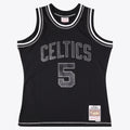 Boston Celtics Kevin Garnett 2007 Contrast 2K Swingman Jersey - Black