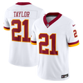 Washington Commanders Sean Taylor White Vapor F.U.S.E. Stitched Retired Limited Jersey