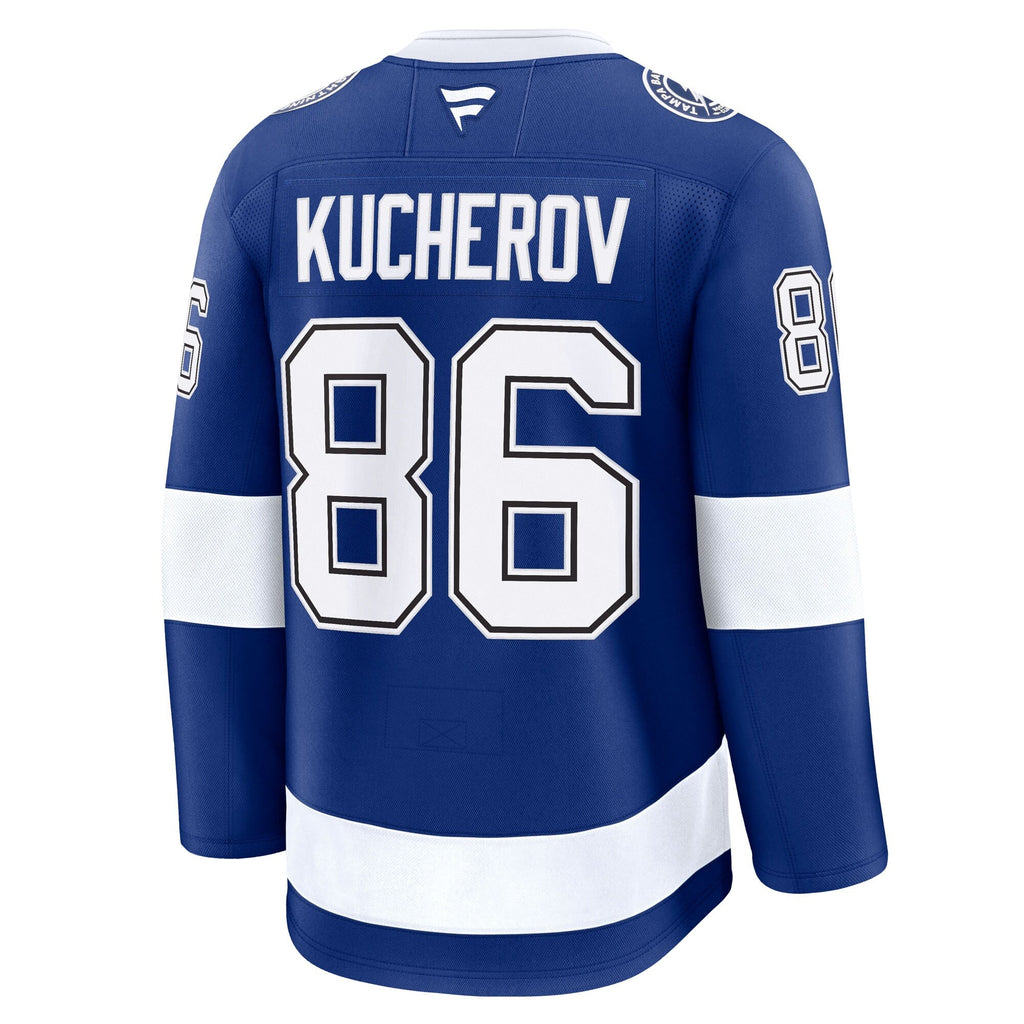 Tampa Bay Lightning Nikita Kucherov Blue Home Premium Jersey
