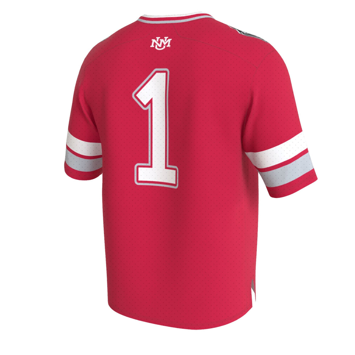 New Mexico Lobos Lightweight Collegiate Football Fashion Jersey - Cherry