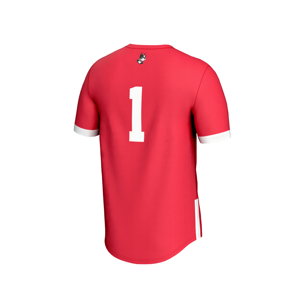 Boston University Lightweight Collegiate Lacrosse Fashion Jersey - Scarlet