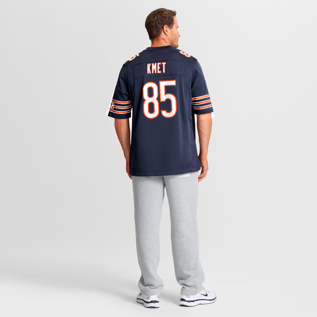 Chicago Bears Cole Kmet Navy Player Game Jersey