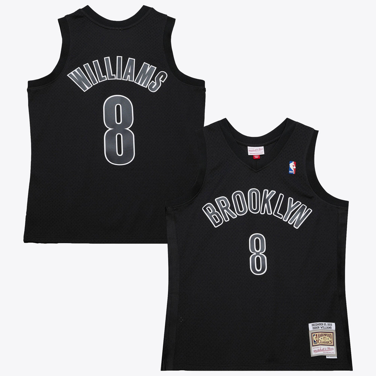 Brooklyn Nets Deron Williams 2012 Day Authentic Jersey - Black