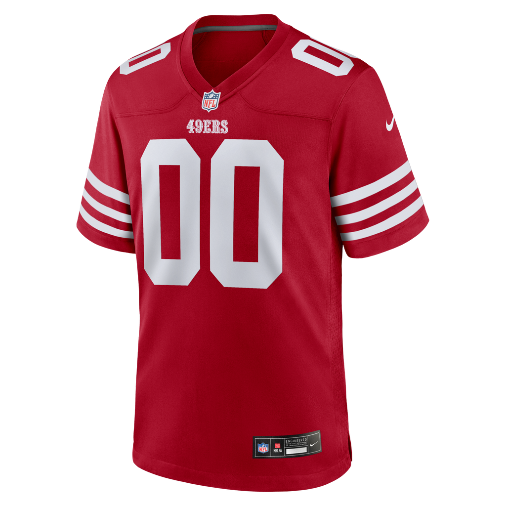 San Francisco 49ers Scarlet Custom Jersey