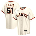 San Francisco Giants Jung Hoo Lee Cream Home Replica Player Jersey
