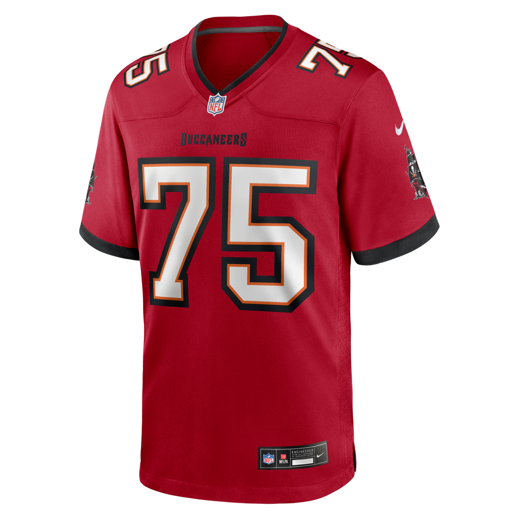 Tampa Bay Buccaneers Billy Schrauth Red Team Game Jersey