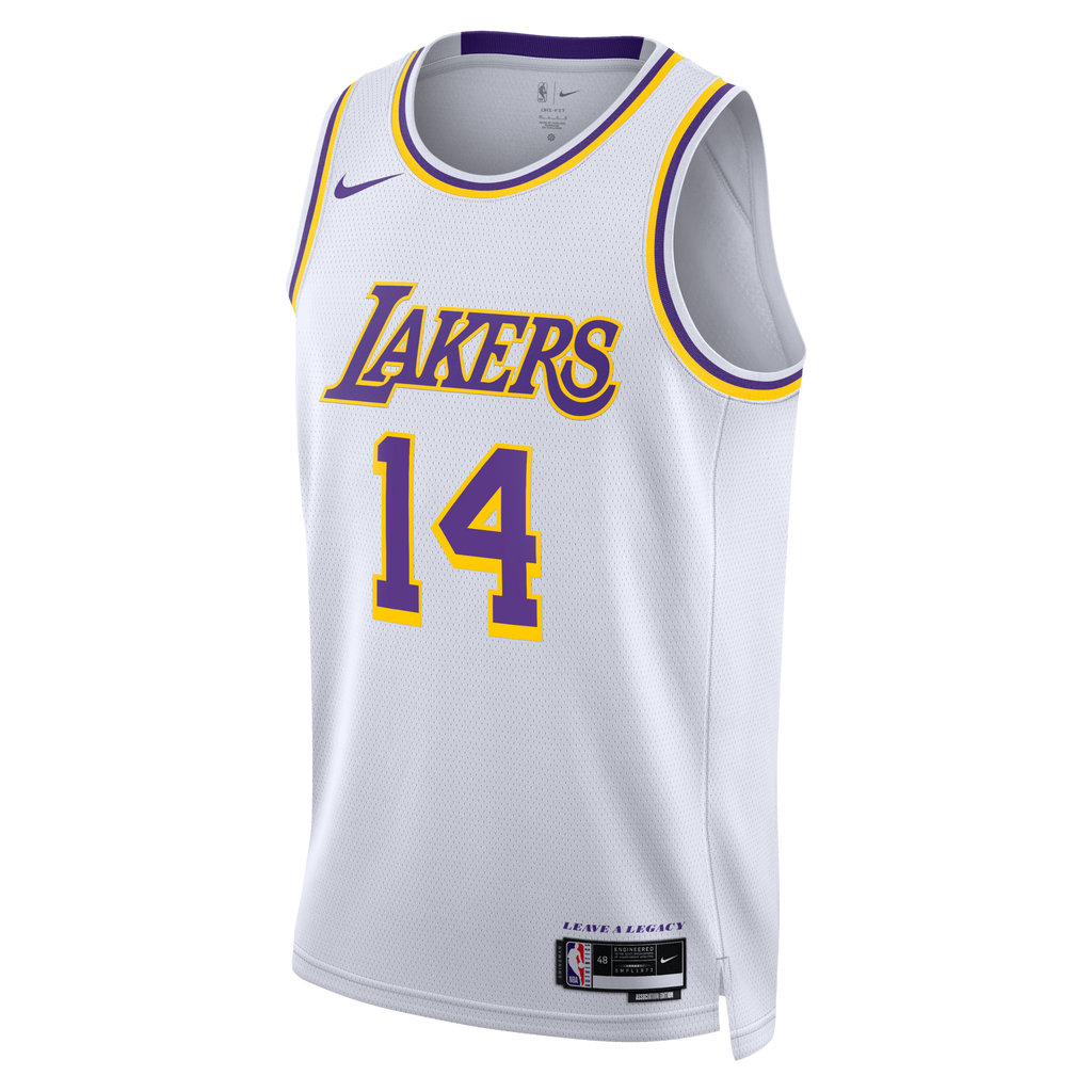 Los Angeles Lakers Association Edition Edition Swingman Jersey - White - Walker Kessler