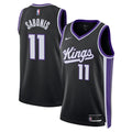 Sacramento Kings Icon Edition Swingman Jersey - Black - Domantas Sabonis