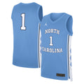 North Carolina Tar Heels Road Replica Basketball Jersey - Carolina Blue