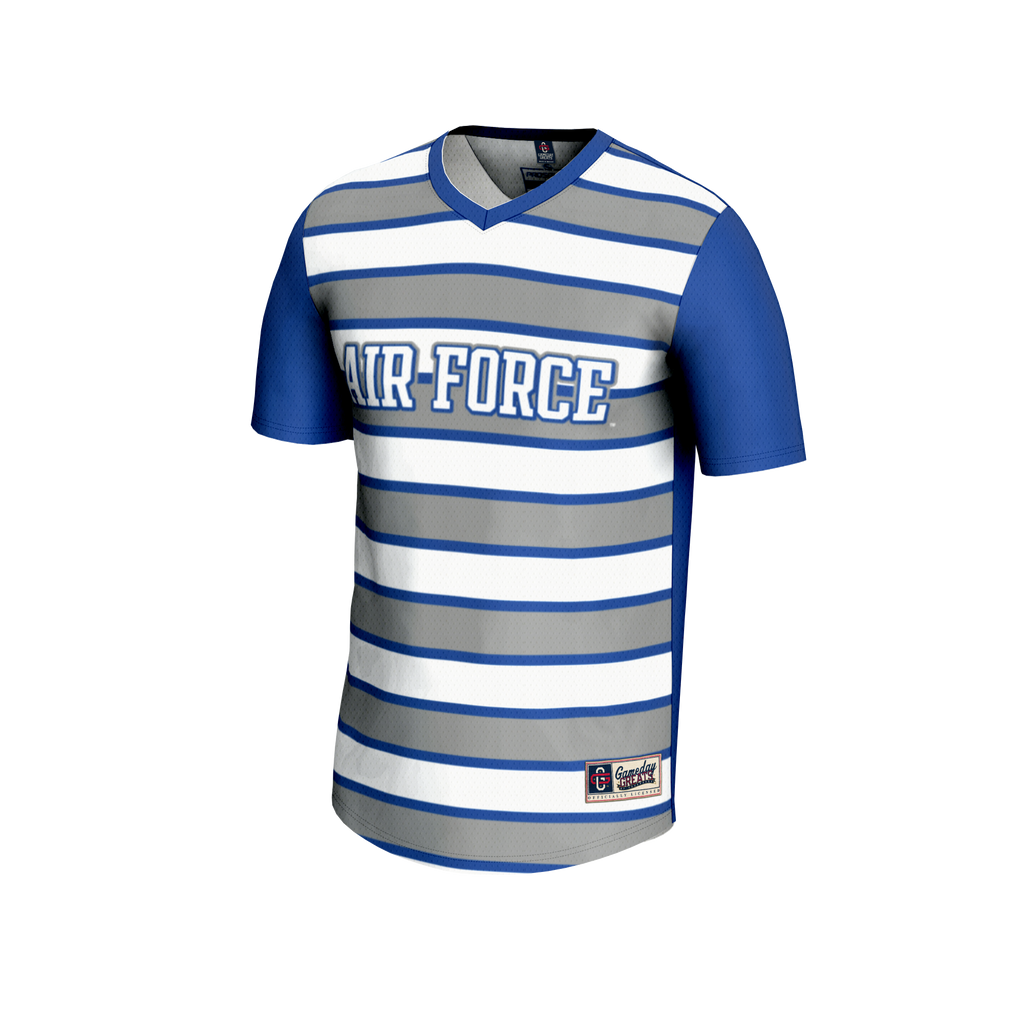 #1 Air Force Falcons Lightweight Soccer Fashion Jersey - Royal