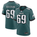Philadelphia Eagles Landon Dickerson Midnight Green Team Game Jersey