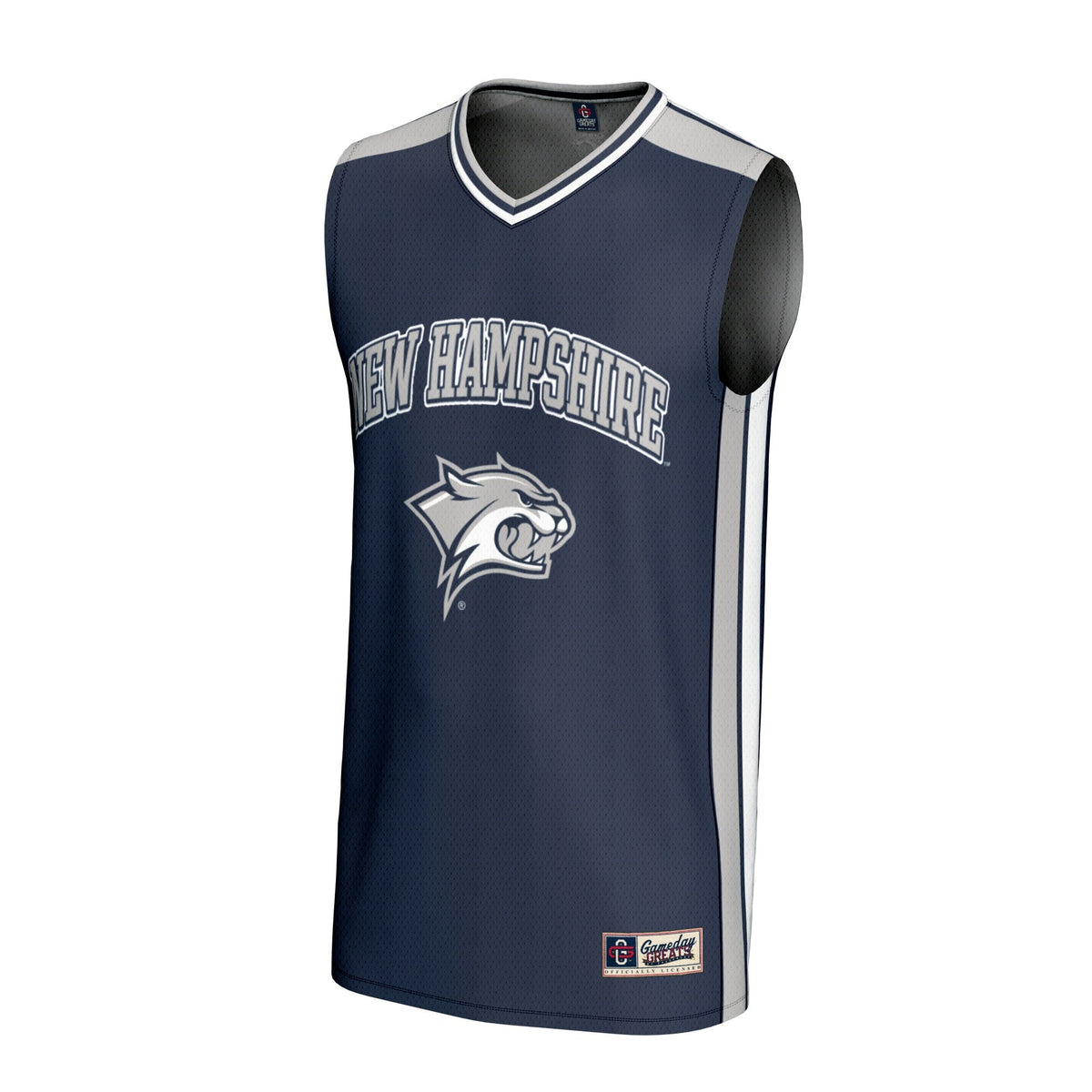 New Hampshire Wildcats Spirit Basketball Jersey - Navy