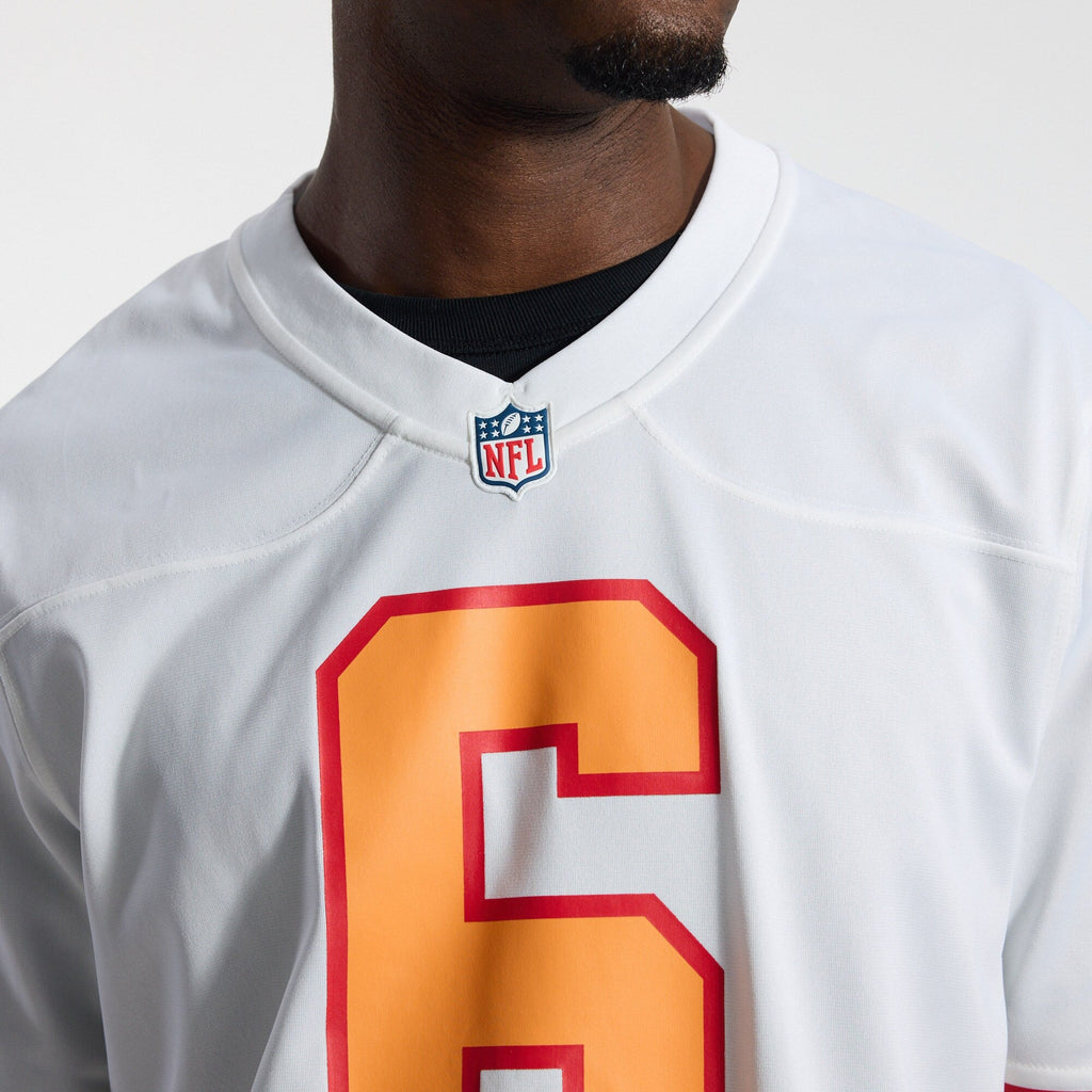 76 Tampa Bay Buccaneers Baker Mayfield White Player Game Jersey
