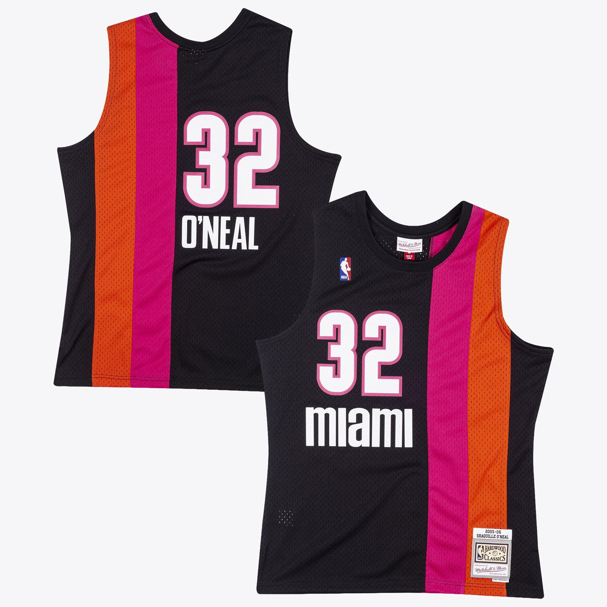 Miami Heat Shaquille O'Neal 2005 Swingman Authentic Jersey - Black