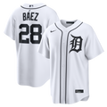 Detroit Tigers Javier Báez White Home Replica Jersey