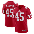 San Francisco 49ers Nick Martin Scarlet Team Game Jersey
