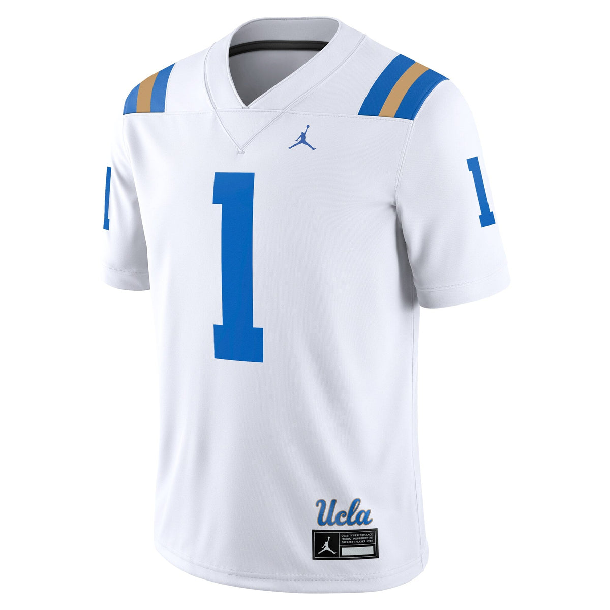 #1 UCLA Bruins Game Jersey - White