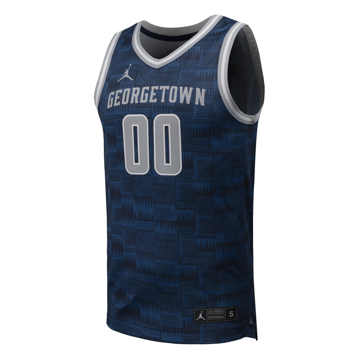 #00 Georgetown Hoyas Replica Basketball Jersey - Navy