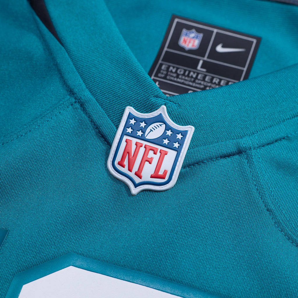 Jacksonville Jaguars Brenton Strange Teal Team Game Jersey