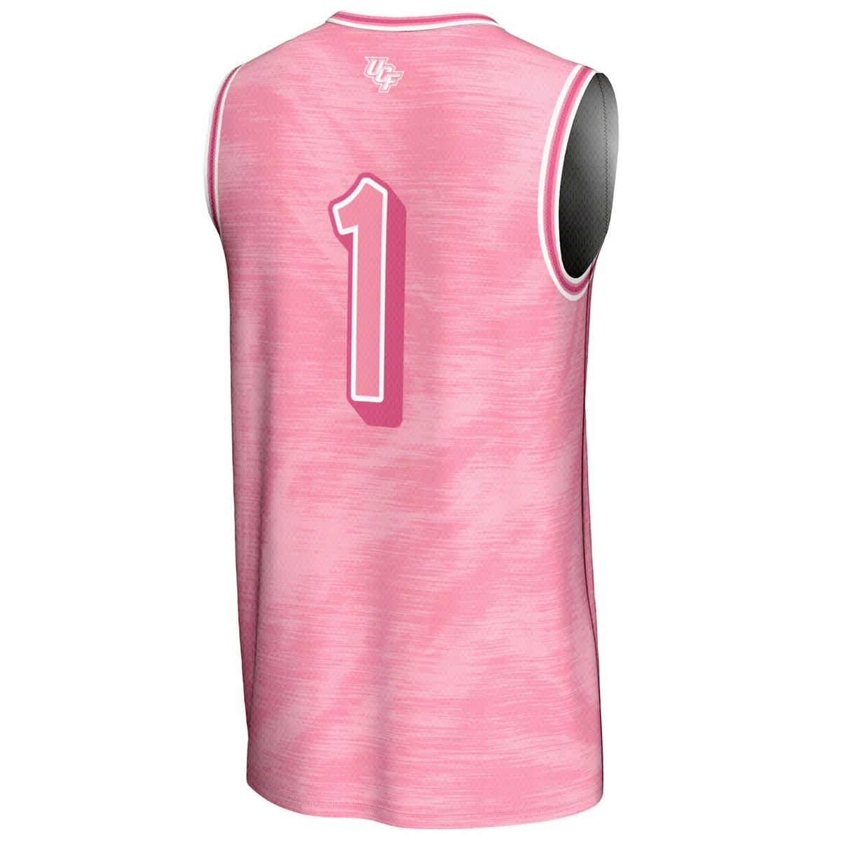 #1 UCF Knights Lightweight Basketball Fashion Jersey - Pink