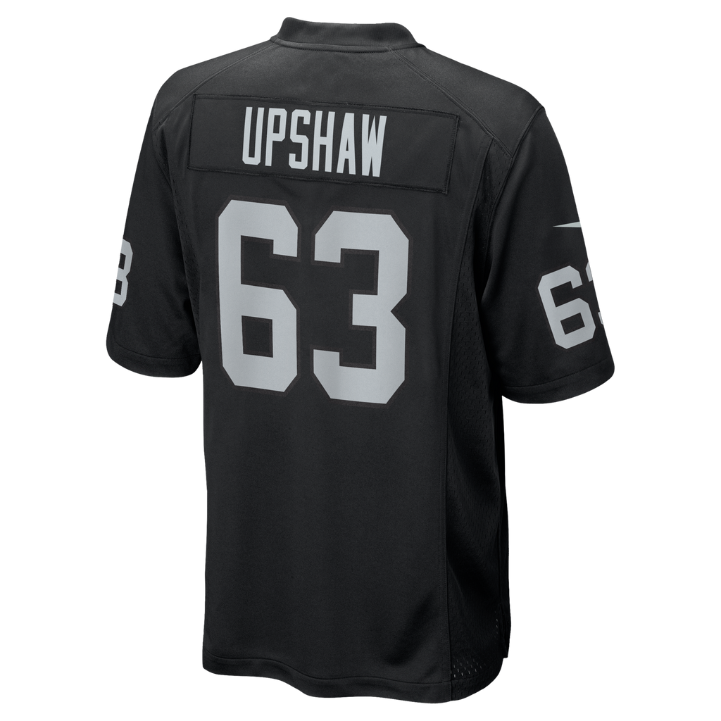 Las Vegas Raiders Gene Upshaw Black Game Retired Player Jersey