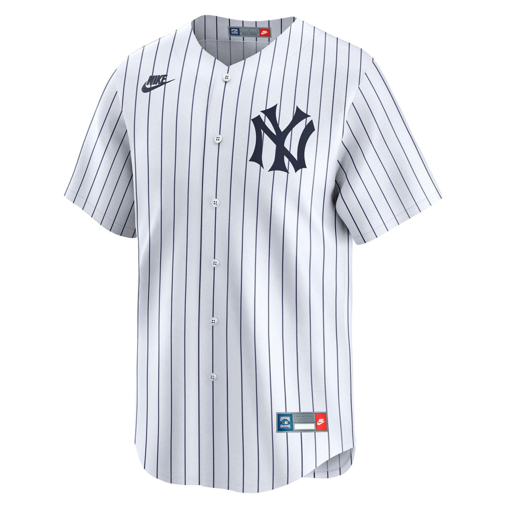 New York Yankees Mariano Rivera White Throwback Cooperstown Collection Limited Jersey
