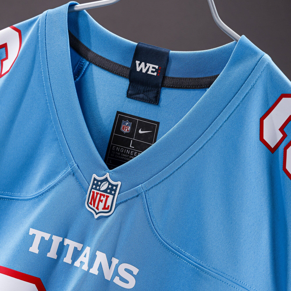 Tennessee Titans Calvin Ridley Light Blue Game Jersey