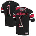 Northern Illinois Huskies Lightweight Collegiate Football Blackout Fashion Jersey