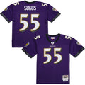 Baltimore Ravens Terrell Suggs Purple 2003 Legacy Replica Jersey