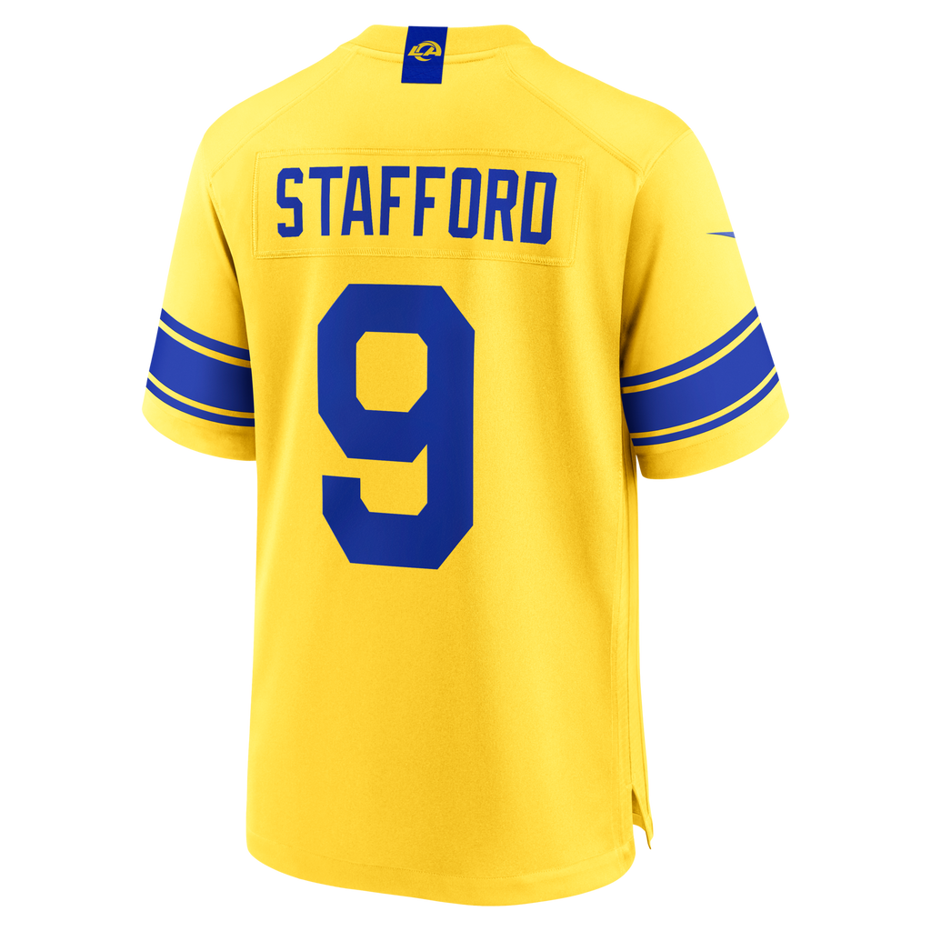 Los Angeles Rams Matthew Stafford Classic Sol Game Jersey