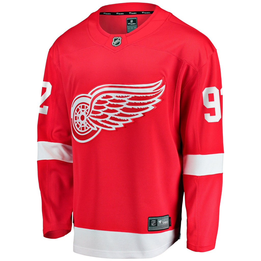 Detroit Red Wings Marco Kasper Red Home Breakaway Jersey