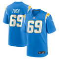Los Angeles Chargers Josh Fuga Powder Blue Team Game Jersey